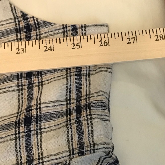 SUZANNE BETRO Sleeveless Tunic Blouse Plaid Tank Top Women’s Plus Size 4X NWT - Picture 15 of 16